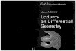 Lectures Differential Geometry