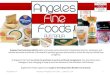 Angeles Fine Foods Product Catalogue - September 2014