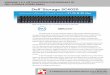 VMmark 2.5.2 virtualization performance of the Dell Storage SC4020 array