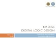 Digital Logic Design Lecture 10
