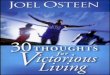 205486038 30 Thoughts for Victorious Living Joel Osteen