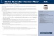 TransferFactor Products-Specification Sheets