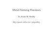 Metal Forming Processes_notes