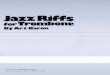 Jazz Riffs for Trombone