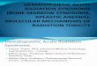 Hematopoietic Acute Radiation Syndrome (Aplastic Anemia, Bone Marrow Syndrome)