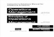 Heizer Operation Management Solution PDF