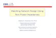 Matching Network Design Non Foster Impedances