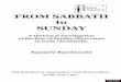 From Sabbath to Sunday - Samuel Bacchiocchi