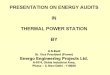 Energy Audits in Thermal Power Station PPT