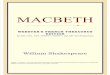 William Shakespeare-Macbeth (Webster's French Thesaurus Edition) (2006)