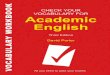 Academic English Vocabulary