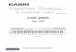 Casio Cdp200r Sm