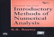 Introductory Methods of Numerical Analysis by S.S. Sastry