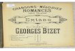 Bizet Georges Romances Sans Paroles WD 46 No.2