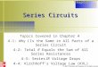 Chapter 04 Series Circuit