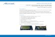 Atmel 42209 Thermostat With Touch and Wireless Connectivity Hardware User's Guide AP Note At03197