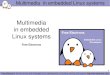 Multimedia in Embedded Linux Guide