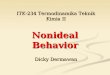 Nonideal Behavior