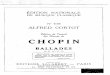 Cortot Chopin Ballades