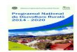 Programul National de Dezvoltare Rurala 2014 2020
