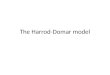 The Harrod-Domar Model