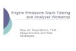 Engine Emissions Stack Testing