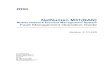 Sjzl20092872-NetNumen M31 (RAN) (V3[1].10.420) Fault Management Operation Guide