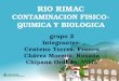 Rio Rimac Contaminacion Fisico-quimica y Biologica