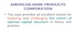 American Home Products Corporation