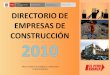 Constructoras - Directorio Ministerio de Vivienda 2010