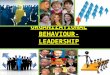 Leadership - Organiztional Behaviour
