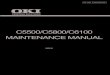 OKI Printer Service Manual for models C5500, C55800, C6100