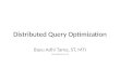 Query Processing in Distributed Database