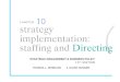 10+ +Strategy+Implementation+ +Staffing+and+Directing