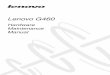 Lenovo G460 Hardware Mainenance Manual