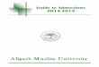 AMU Admissions Information Brochure