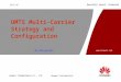 UMTS Multi Carrier Strategy and Configuration 20100622