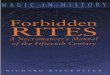 Richard Kieckhefer Forbidden Rites a Necromancers Manual of the Fifteenth Century Magic in History 1998