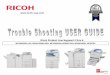 Basic Operator Troubleshooting and Maintenance Guide for Ricoh Copiers
