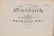 Richard Hol - Saidjah, Elegie for Cello and Organ, Op. 30 Piano
