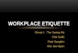 Workplace Etiquette BusCom presentation
