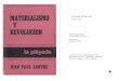 Sartre Jean Paul - Materialismo Y Revolucion