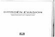 Citroen Evasion - Instrukcja obsługi PL