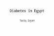 Diabetes in Egypt