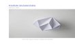 Origami Paper Diamonds