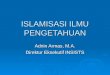 Islamisasi ilmu-unissula