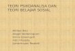 Ppt Psikologi Sosial Teori Psikoanalisa Dan Teori Belajar Sosial