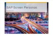 SAP Screen Personas