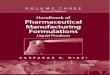 121893231 Handbook of Pharmaceutical Manufacturing Formulation
