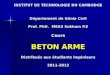 BETON ARM-I,II,III